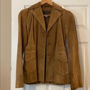 Brown suade jacket